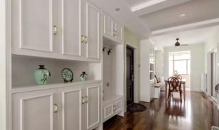 玄关12米宽如何设计鞋柜 进门玄关鞋柜效果图